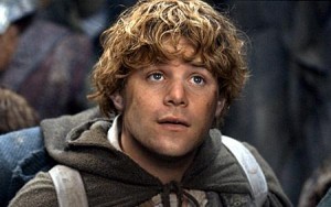 Samvise detto Sam è il più tenace dei compagni di Frodo Baggins nell'epopea del Signore degli Anelli scritta da Tolkien