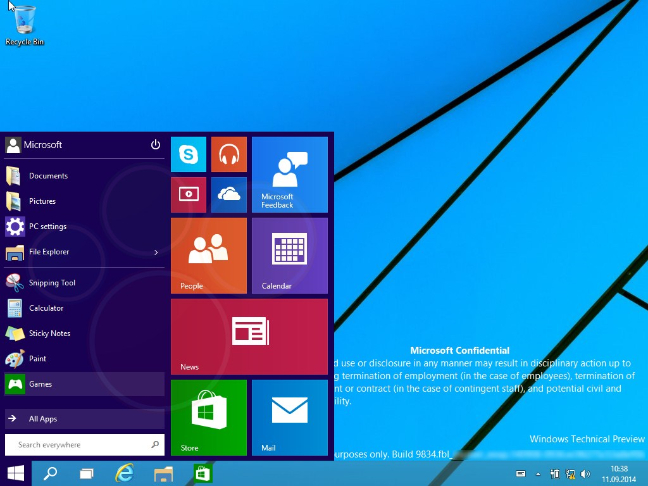 Windows 9 tornerà il tasto start