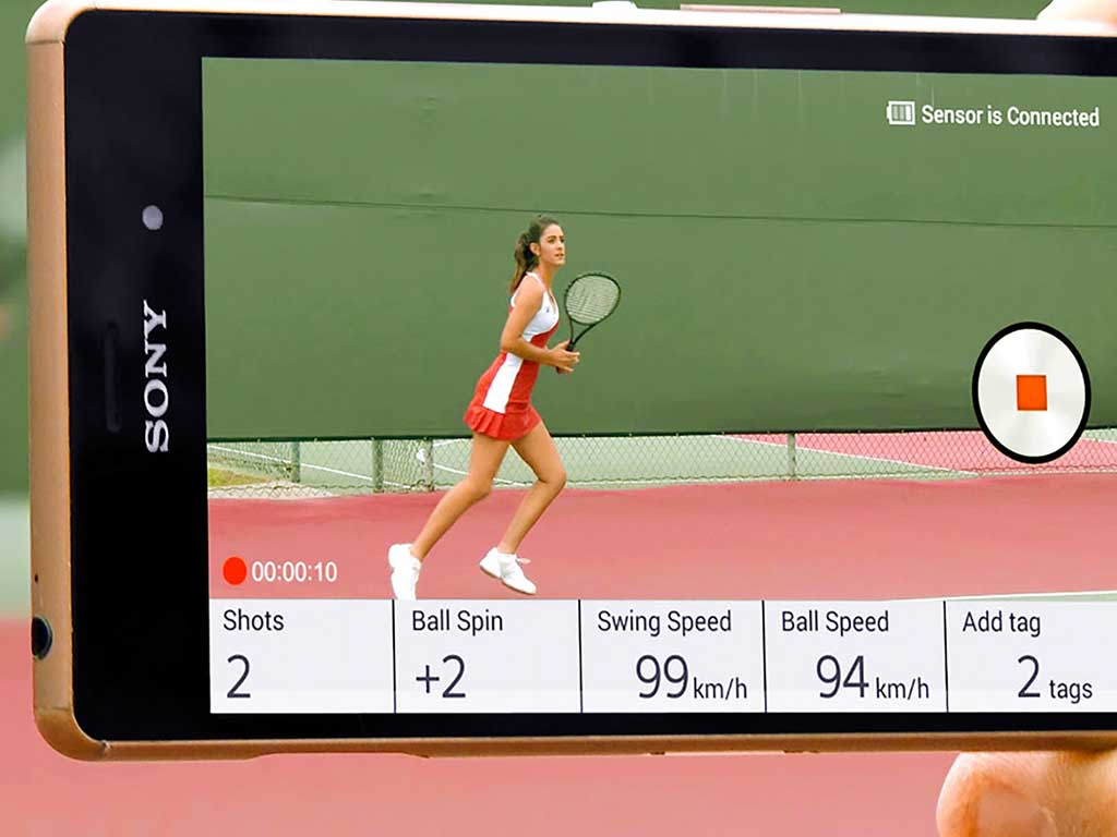 Il sensore smart di Sony per il tennis è in vendita