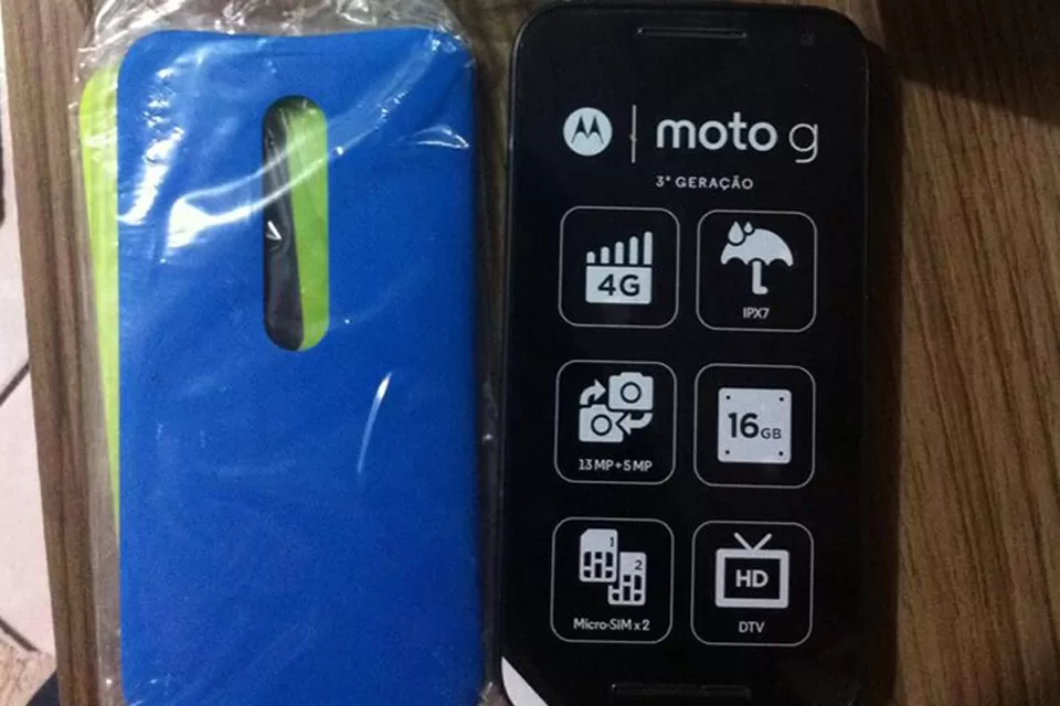 Motorola Moto G caratteristiche tecniche online per errore