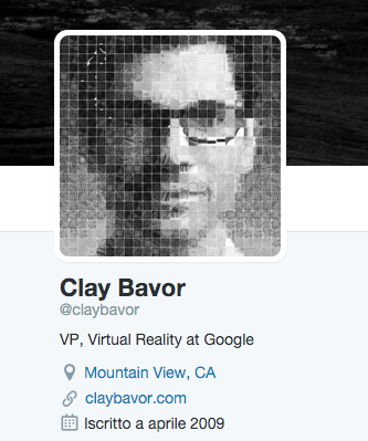 Clay Bavor è il nuovo responsabile per la realtà virtuale in Google