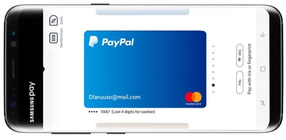 Come associare un account PayPal a Samsung Pay