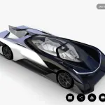 Faraday Future l'incredibile concept dell'auto del futuro