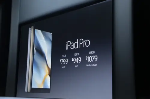 iPad Pro in vendita dall'11 Novembre