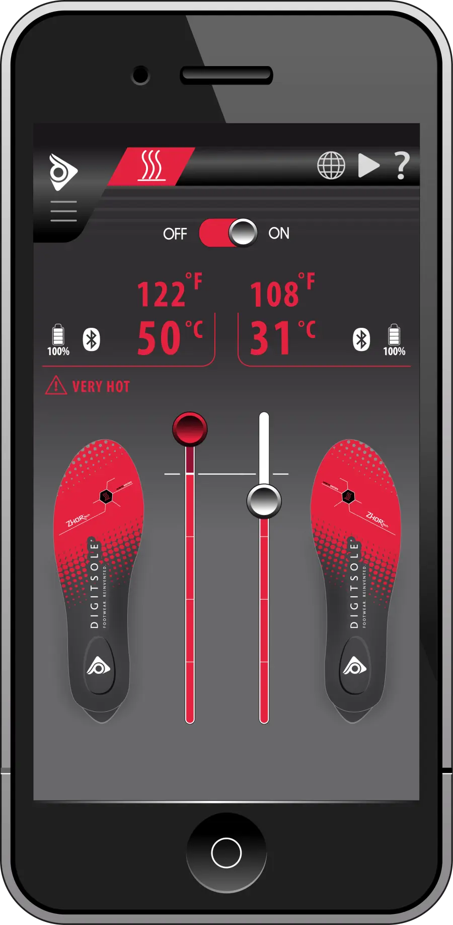 Sistema autoriscaldante per le Smartshoe della Digitsole al CES 2016