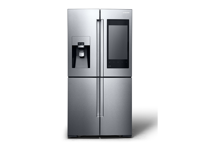 Samsung: ecco il frigorifero con display da 21.5'' e telecamera