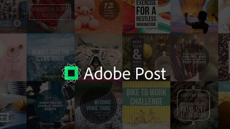 Adobe Post, l'App per creare grafica senza essere professionisti
