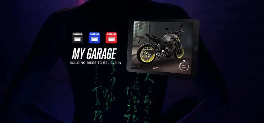YAMAHA My Garage l'App per progettare in 3D la moto perfetta