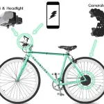CydeKick generatore per bicicletta che ricarica lo smartphone