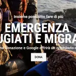 Google raccoglie fondi in aiuto di rifugiati e migranti