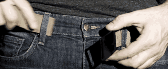 Magbelt la cintura magnetica senza buchi per tutti i girovita