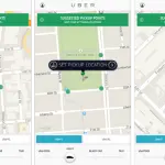 Uber testa i suggerimenti per il punto di imbarco