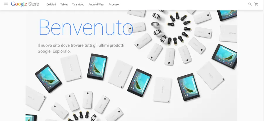 Google apre un nuovo negozio online per l'hardware