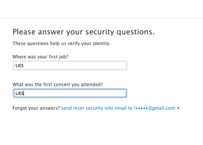Google: le "Domande di sicurezza" non sono affatto sicure