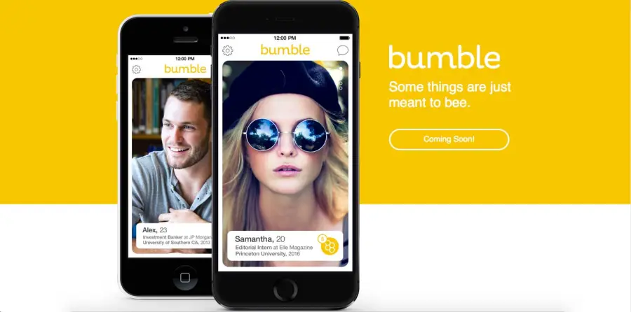 Bumble l'App per trovare l'uomo perfetto