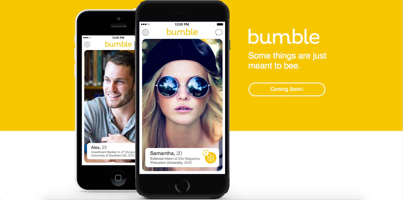 Bumble l'App per trovare l'uomo perfetto