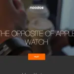Noodoe Watch l'esatto opposto di Apple Watch