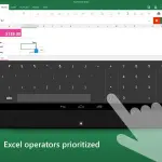 Microsoft rilascia una tastiera speciale per Excel su Android