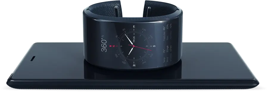 Neptuno DUO Smartphone curvo da polso