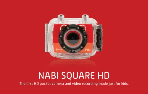 Nabi Square HD l'action cam per i più piccoli