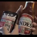 Un messaggio nella bottiglia di birra con il QR Code