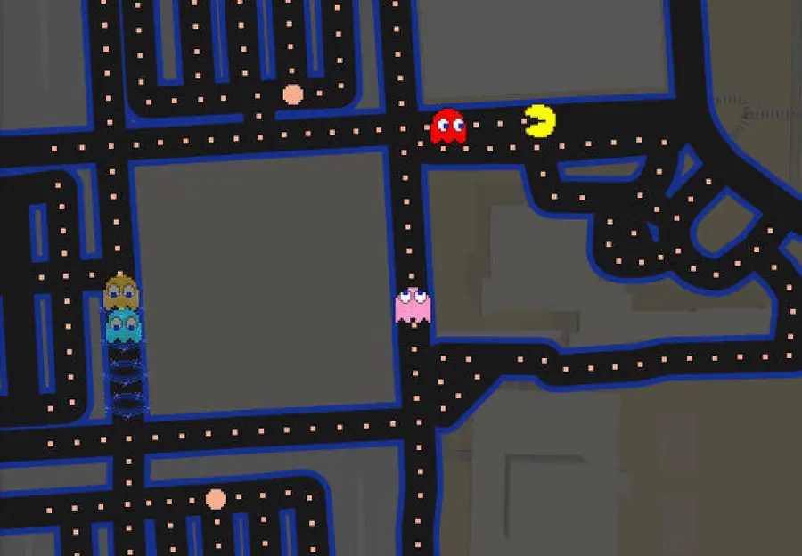Pac-Man sbarca su Google Maps: ecco cosa succede