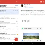 Gmail aggiornamento per Android, arrivano gli account unificati