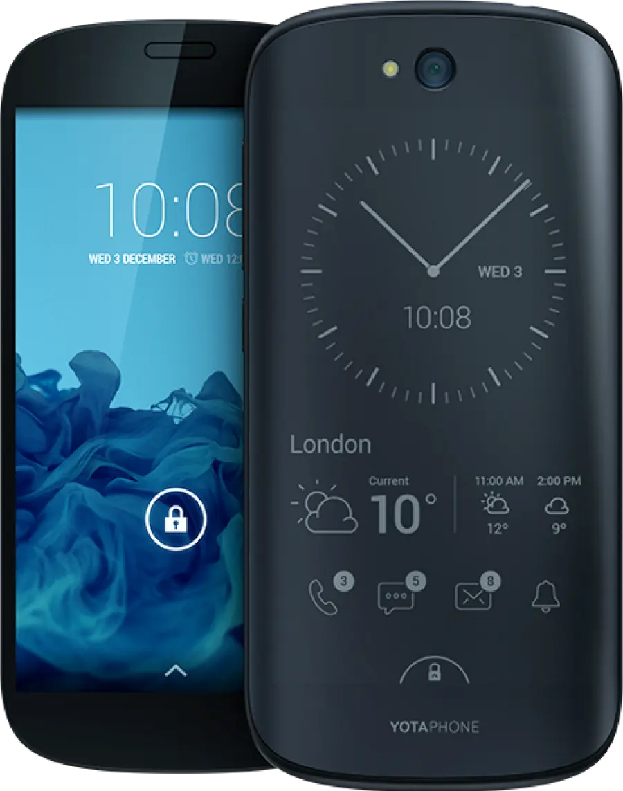 YotaPhone 2 con doppio schermo disponibile per Natale