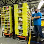 Amazon mette in mostra i suoi robot porta pacchi