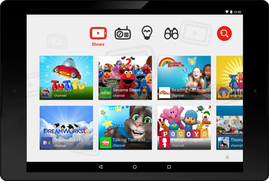 Youtube lancia un'app per bambini