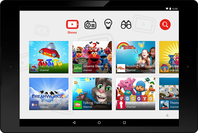 Youtube lancia un'app per bambini