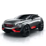 Peugeot Quartz crossover concept metà SUV metà Sport Car