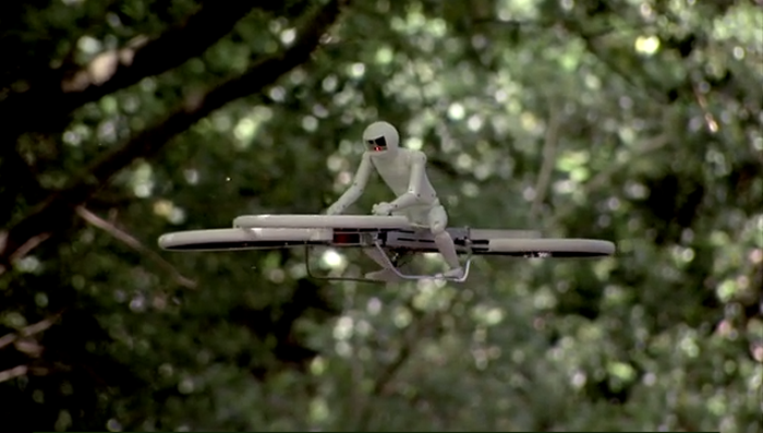 È un elicottero? no è una bici volante!