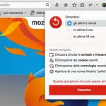 Firefox introduce il pulsante "Dimentica"