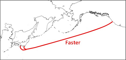 Google Faster collegherà Asia e America