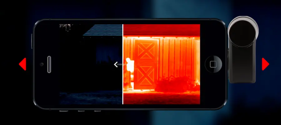 Seek Thermal La telecamera per vedere attraverso i vestiti...