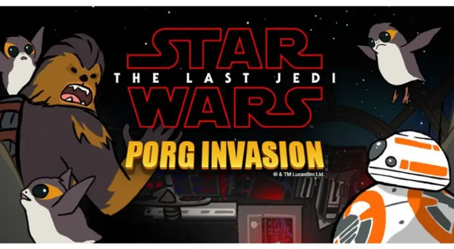 Come giocare a Star Wars - The Last Jedi: Porg Invasion su Facebook Messenger