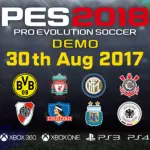 PES 2018: la demo il 30 agosto, il trailer del Gamescon