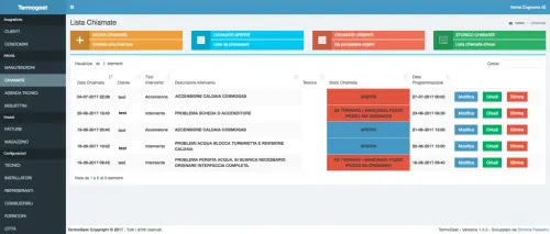 TermoGest - Software gestionale per manutentori caldaie