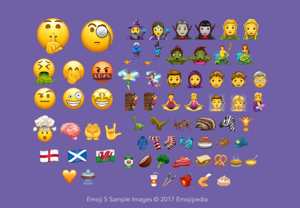 Unicode 10.0: ecco 56 nuove faccine emoji