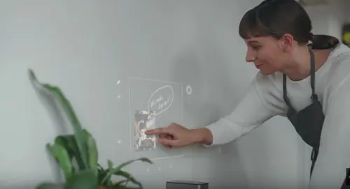 MWC 2017, Sony XPeria Touch: un tablet su qualsiasi superficie