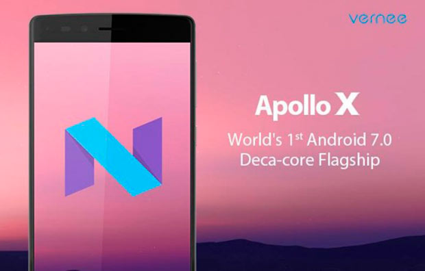 Vernee Apollo X, un nuovo smartphone deca-core per Android Nougat