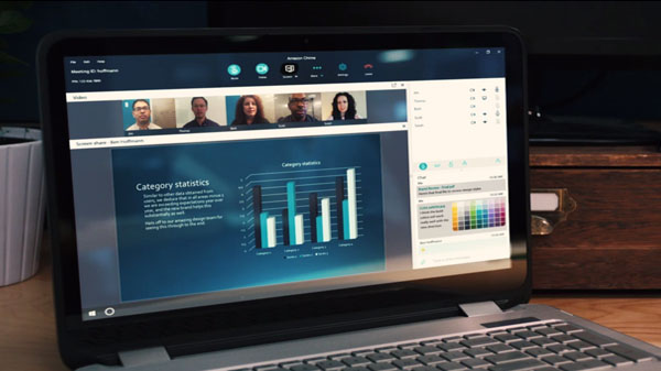 Amazon Chime, il software di videoconferenza che sfida Skype