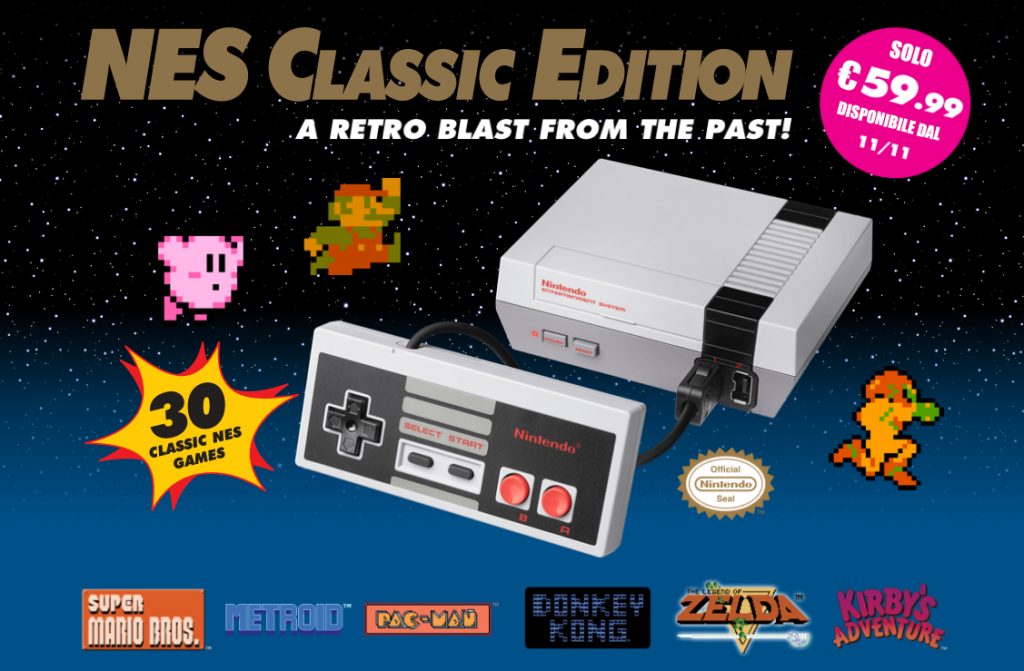 Nintendo Classic Mini, il ritorno agli anni '80