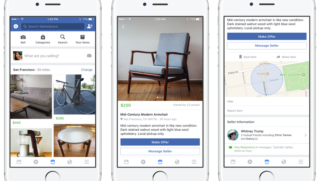 Facebook Marketplace: Mark Zuckerberg lancia il suo e-commerce