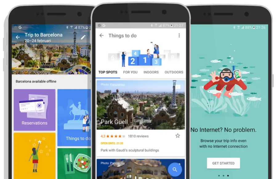 Google Trips, la nuova app per chi ama viaggiare