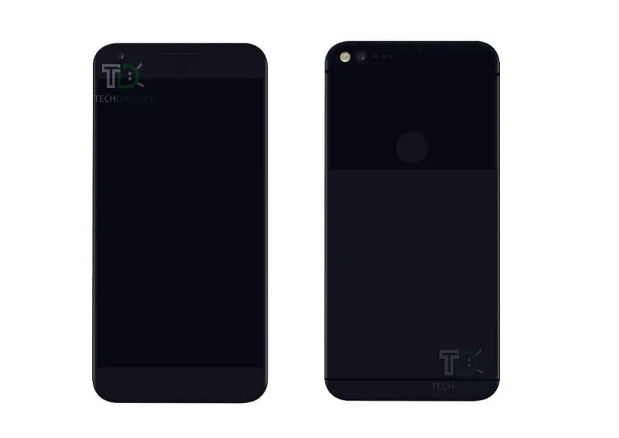 Google Pixel e Google Pixel XL: arrivano nuovi render per i due top di gamma Android