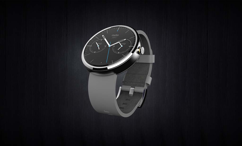 Moto360 cinturino in pelle
