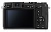 Fujifilm X30 Black vista posteriore