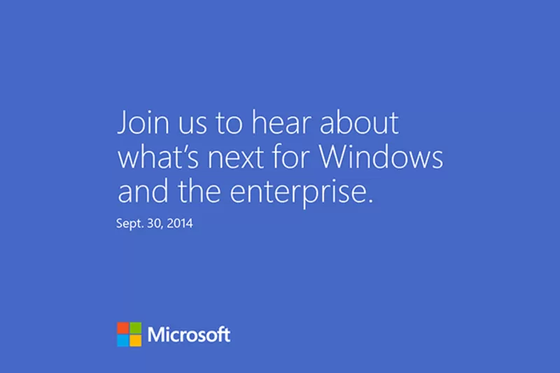 Microsoft: è partito l’invito per il 30 Settembre